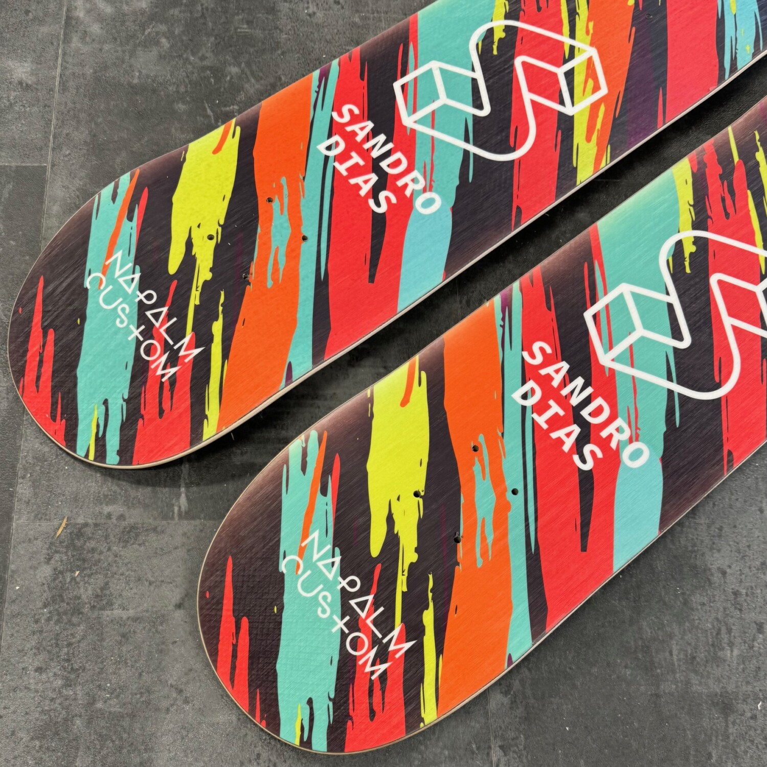 NAPALM CUSTOM CARBON FIBER SKATEBOARD DECK