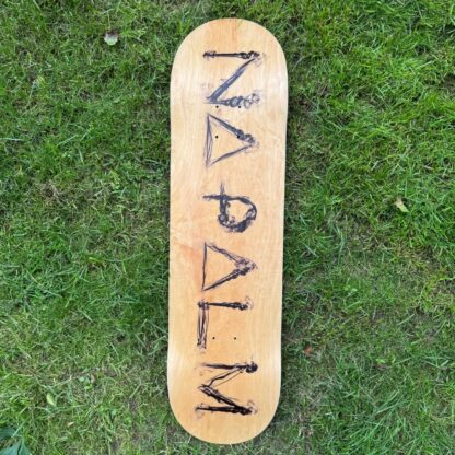 NAPALM CUSTOM 5-PLY TIP REINFORCED CARBON MAPLE SKATEBOARD DECK